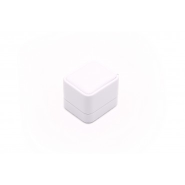 Ring Box  (White/White,  PU/S/PU)